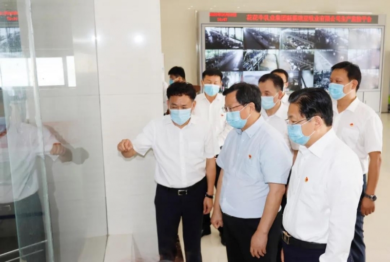 快訊 | 河南省委常委、省紀(jì)委書記、省監(jiān)委主任任正曉蒞臨花花牛乳業(yè)集團(tuán)新蔡瑞亞牧場調(diào)研